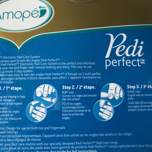 NEW Amope Pedi Perfect Electronic Nail Care System - Picture 5 of 5